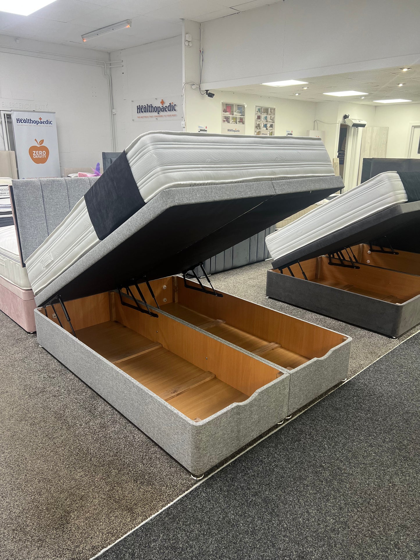End Lift Ottoman Divan Bed